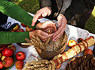 Harvest festival in Vyazynka