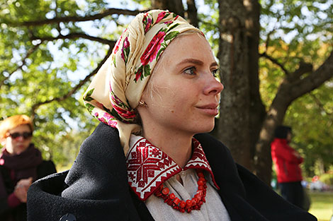 Harvest festival in Vyazynka