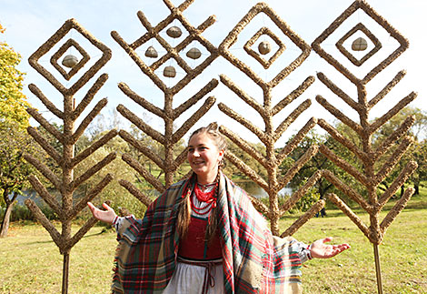 Harvest festival in Vyazynka