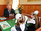 Александр Лукашенко в День знаний посетил Александрийскую среднюю школу