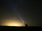 Комета Джакобини-Циннера на звездном небе