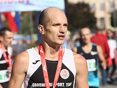
Победитель пробега Grodno Run 2018 Геннадий Верховодкин
