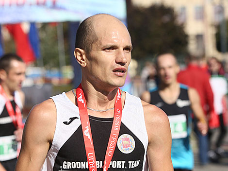 
Победитель пробега Grodno Run 2018 Геннадий Верховодкин
