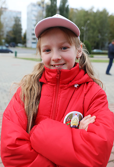 Участница из Бобруйска Аня Цыганова