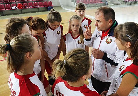 Соревнования по волейболу на спартакиаде Союзного государства 