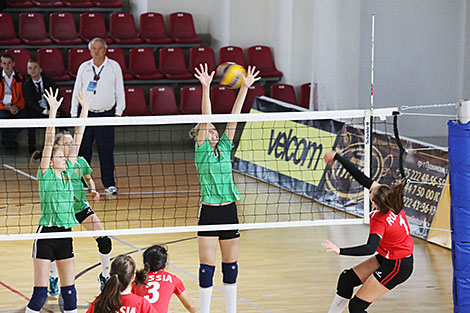 Соревнования по волейболу на спартакиаде Союзного государства 