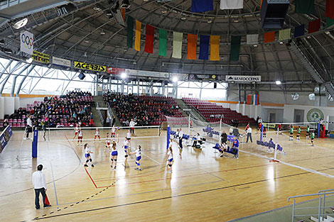 Соревнования по волейболу на спартакиаде Союзного государства 