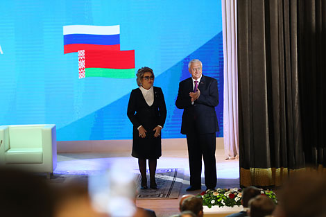 Валентина Матвиенко и Михаил Мясникович