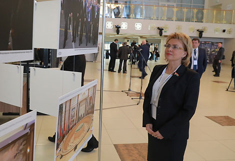 Заместитель председателя Совета Республики Марианна Щеткина