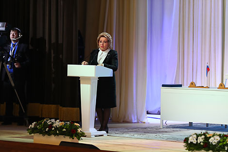Chairwoman of the Federation Council of the Federal Assembly of Russia Valentina Matviyenko