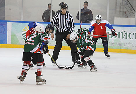 Хоккейная команда Гродненской области победила на спартакиаде Союзного государства