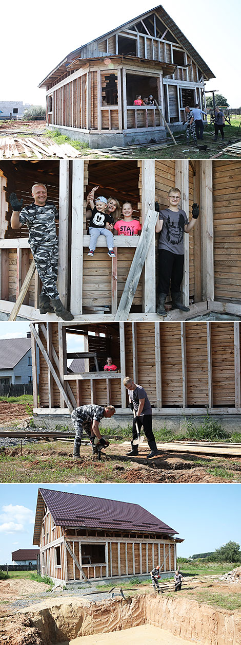 Многодетная семья Шубовских из Мозыря