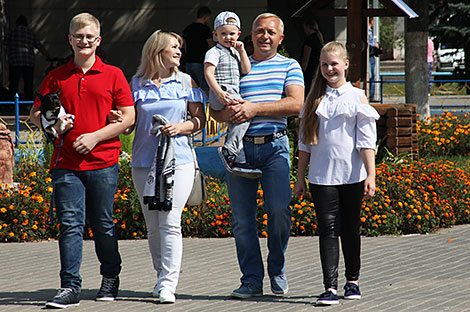 Многодетная семья Шубовских из Мозыря