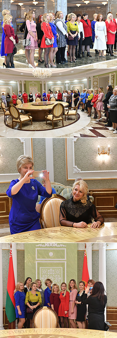 Экскурсия в честь Дня матери состоялась во Дворце Независимости