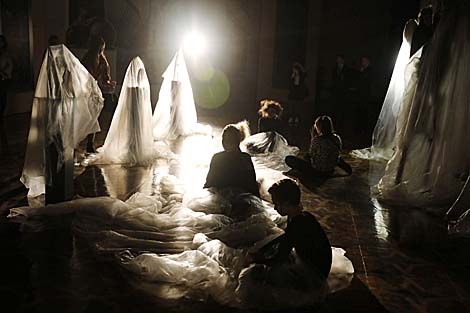 Перформанс молодёжного театра 