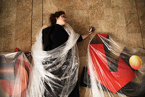 Перформанс молодёжного театра 