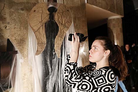 Перформанс молодёжного театра 