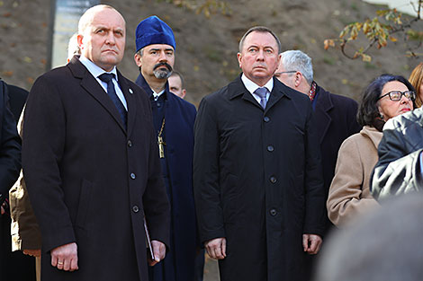 Мітынг памяці ахвяр халакосту ў Мінску