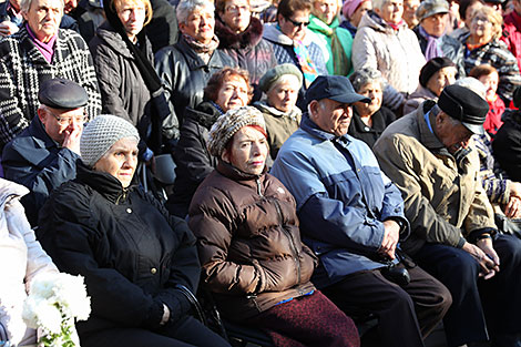 Мітынг памяці ахвяр халакосту ў Мінску