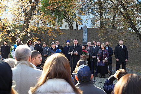 Мітынг памяці ахвяр халакосту ў Мінску