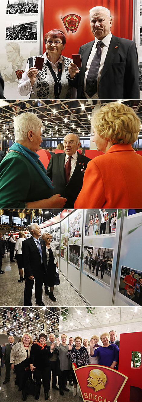 Торжественное собрание и концерт к 100-летию ВЛКСМ во Дворце Республики