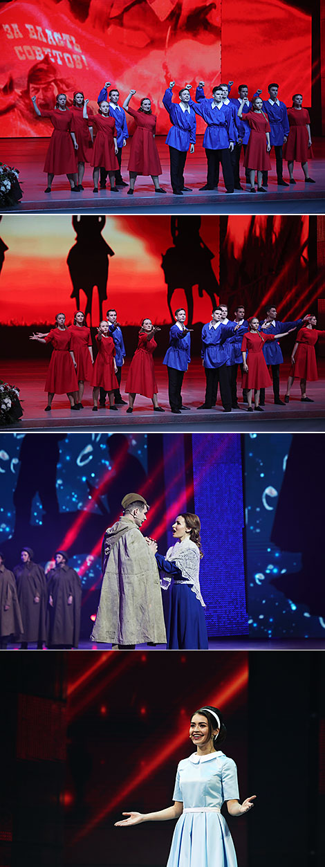 Торжественное собрание и концерт к 100-летию ВЛКСМ во Дворце Республики