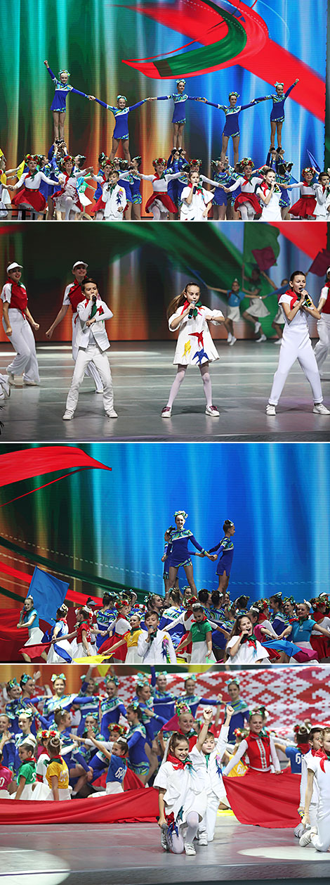 Торжественное собрание и концерт к 100-летию ВЛКСМ во Дворце Республики