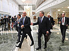 Participants of the meeting in the Palace of Independence 