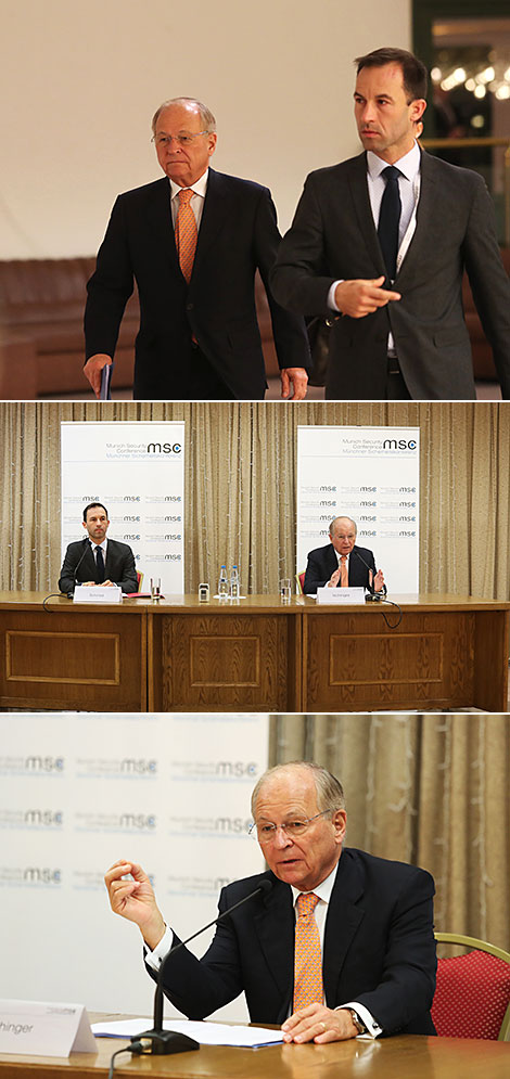 Chairman of the Munich Security Conference (MSC) Wolfgang Ischinger