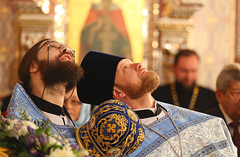 Чын Вялікага асвячэння Храма-помніка ў гонар Усіх Святых у Мінску