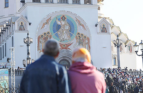 Чын Вялікага асвячэння Храма-помніка ў гонар Усіх Святых у Мінску