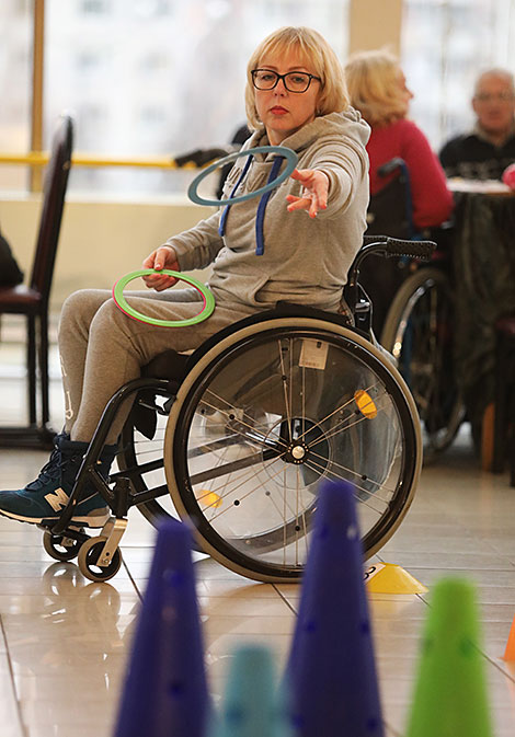 Спартакіяда сярод людзей з абмежаванымі магчымасцямі ў Віцебску