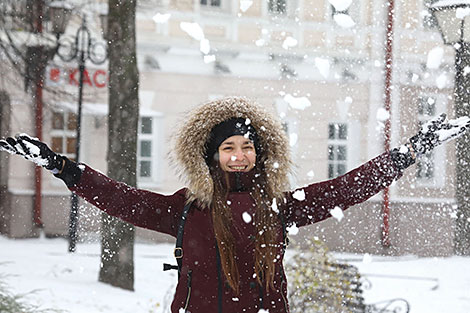 Зимняя сказка в Витебске