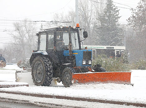 Снежное утро в Витебске
