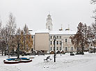 Снежное утро в Витебске