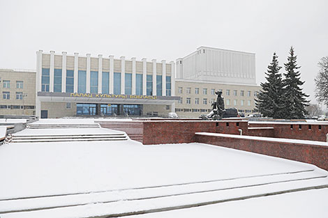 Снежное утро в Могилёве