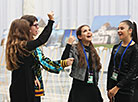 Participants of the Junior Eurovision 2018 in the Palace of Independence in Minsk