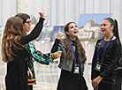 Participants of the Junior Eurovision 2018 in the Palace of Independence in Minsk