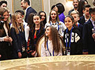 Excursion around the Palace of Independence for the participants of the Junior Eurovision 2018