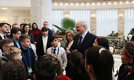 Alexander Lukashenko’s meeting with the participants of the Junior Eurovision 2018