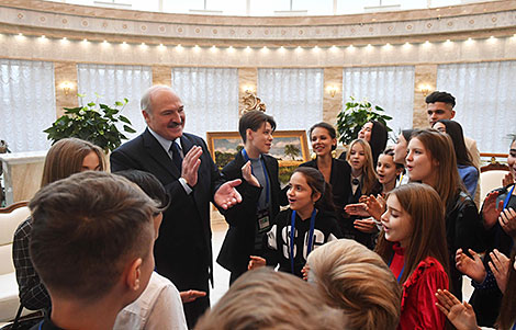 Alexander Lukashenko’s meeting with the participants of the Junior Eurovision 2018