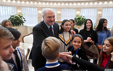 Alexander Lukashenko’s meeting with the participants of the Junior Eurovision 2018