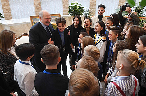 Alexander Lukashenko’s meeting with the participants of the Junior Eurovision 2018