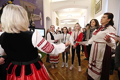 Junior Eurovision participants visit Yanka Kupala Museum