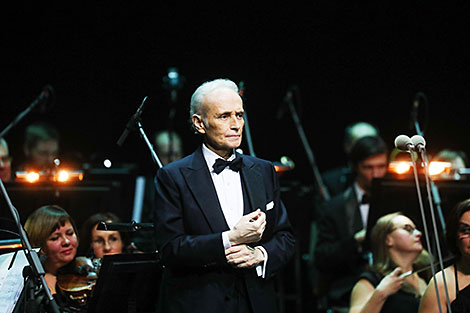Известный оперный тенор Хосе Каррерас в Минске