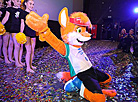 European Games mascot Lesik the Baby Fox