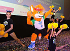 European Games mascot Lesik the Baby Fox