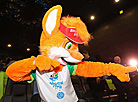 European Games mascot Lesik the Baby Fox