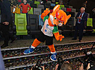 European Games mascot Lesik the Baby Fox