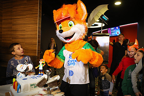 Лисёнок Лесик – талисман II Европейских игр в Минске
